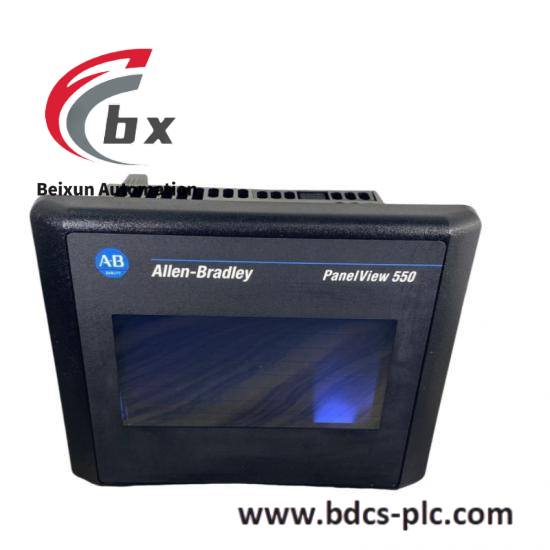 2711-t5a10l1_panelview_550_monochrome_terminal_5_5-inch.jpg Rockwell AB 2711-T5A10L1 Human Machine Interface Touchscreen Industrial Panel