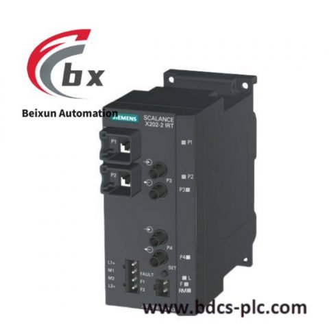 Siemens SCALANCE X206-1 Managed Industrial Ethernet Switch, Managed Switch for Industrial Automation