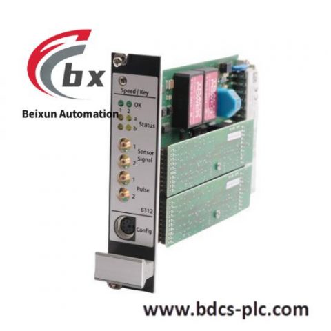 EPRO MMS6312 Dual Channel Rotational Speed Monitor, High Precision Industrial Control Module