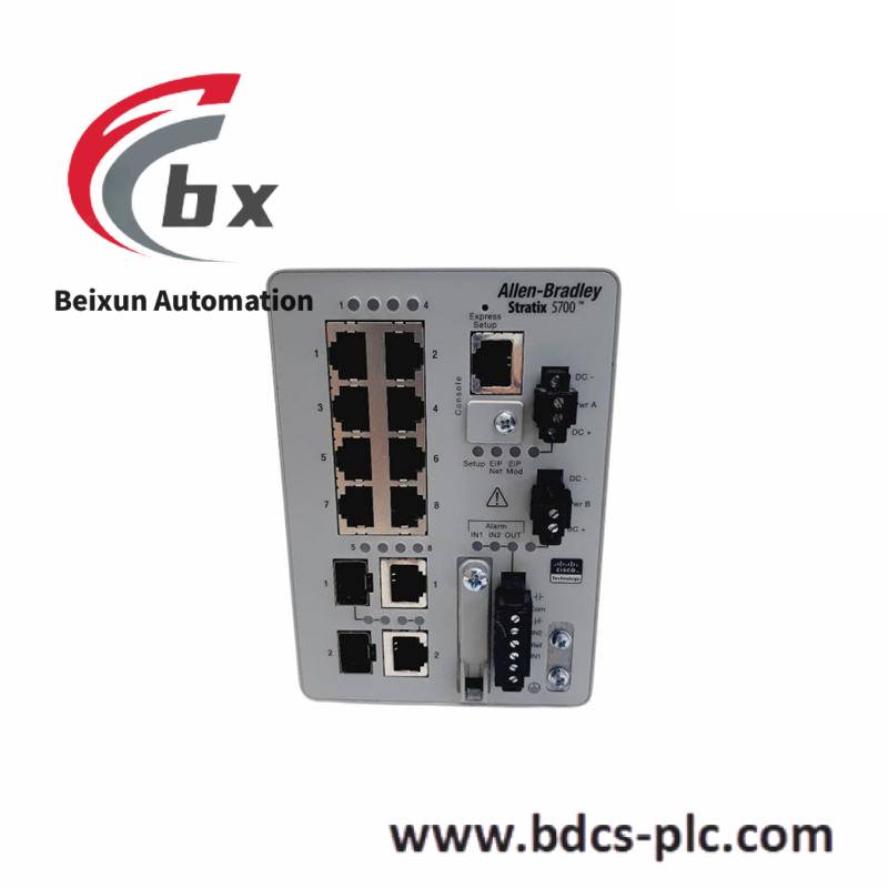 ab_1783-bms10cgp_8_fast_ethernet_ports.jpg AB 1783-BMS10CGP Stratix 5700 10 Port Managed Industrial Ethernet Switch
