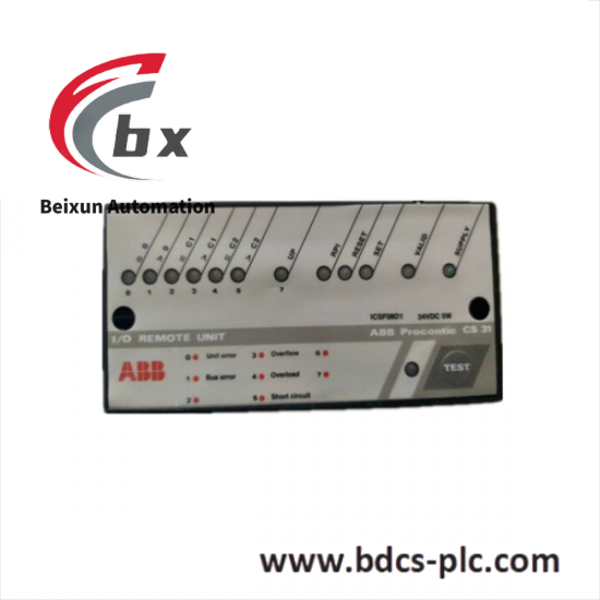 abb_icsf08d1_remote_unit.png ABB 3HAC029478-001 Advanced Industrial Control Module
