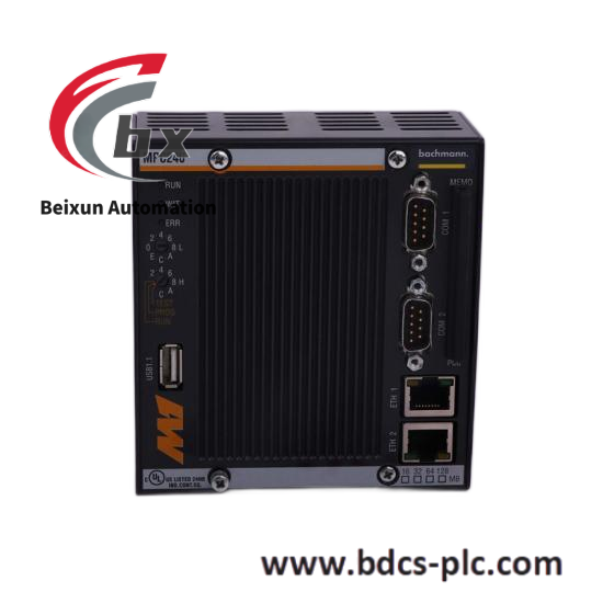 bachmann_bs209-1.png Bachmann BS214 PLC Chasis Base Board, Industrial Automation Control Module