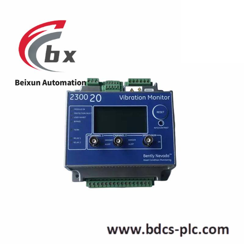bently_nevada_2300_20-00_vibration_monitor.jpg BENTLY 133434-01 Module for Industrial Control Systems, High Precision Sensor for Condition Monitoring