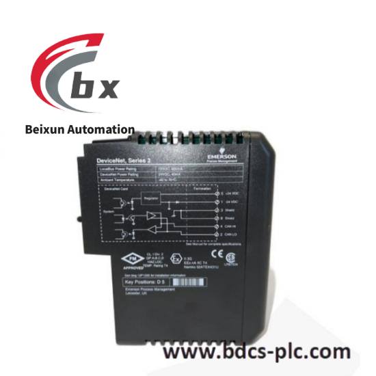 emerson_ce4006p2_kj3241x1-ba1_12p2506x062_1.jpg Emerson IC800VMCE050 Encoder Cable for 100W to 750W VersaMotion Servo Motors - 5 Meter