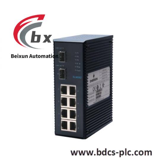 emerson_ic086slm082_10-port_managed_switch.jpg Emerson 1D54582G01 Industrial Control Module