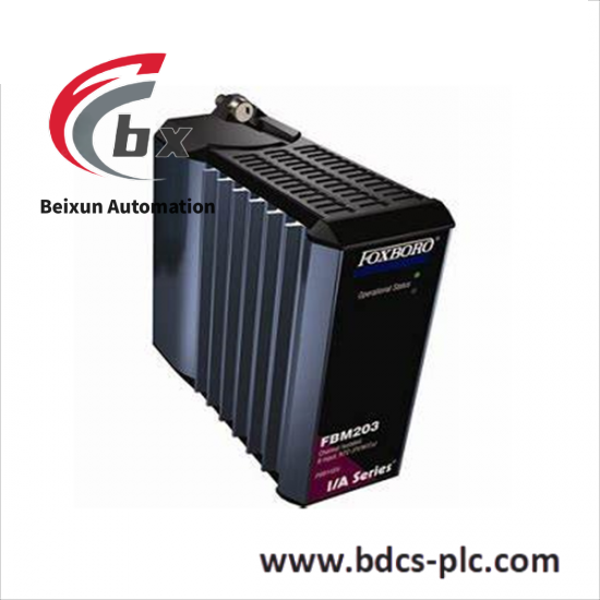 foxboro_fbm203_ad916ae_dcs_module.png FOXBORO B0133TK Control Module for Industrial Automation Systems
