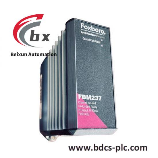 foxboro_fbm237_rh914xs_channel_isolated_8_input.jpg FOXBORO P0916FJ Control Module, Advanced Industrial Automation Component