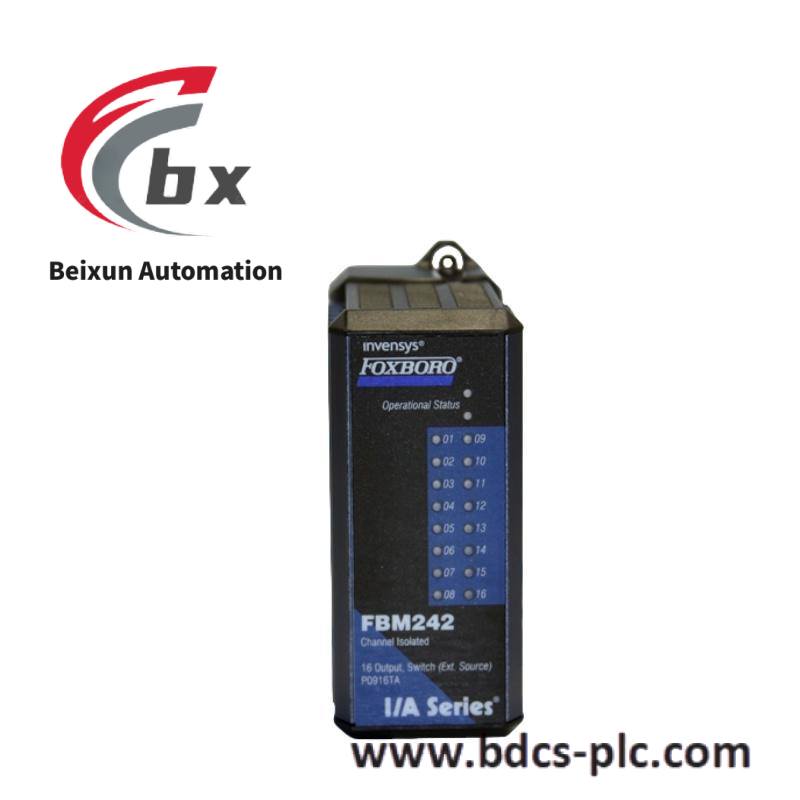 foxboro_fbm242_p0916ta_output_interface_component-2.jpg FOXBORO P0800CC Industrial Automation Control Module