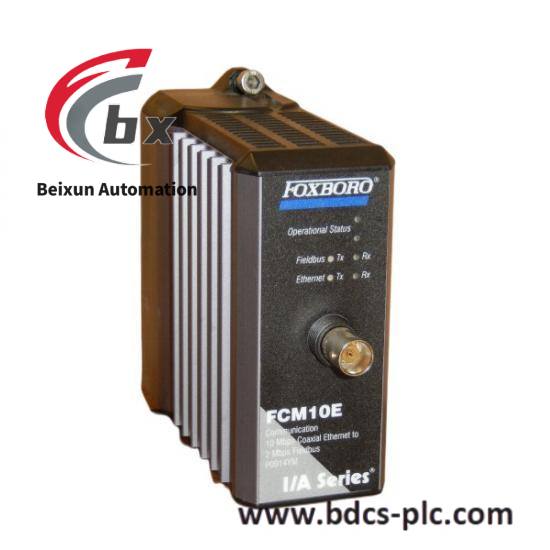 foxboro_fcm10e_p0914ym_communication_10_mbps_coaxial-1.jpg Foxboro FCM1 Control Module, High Precision Industrial Automation Component