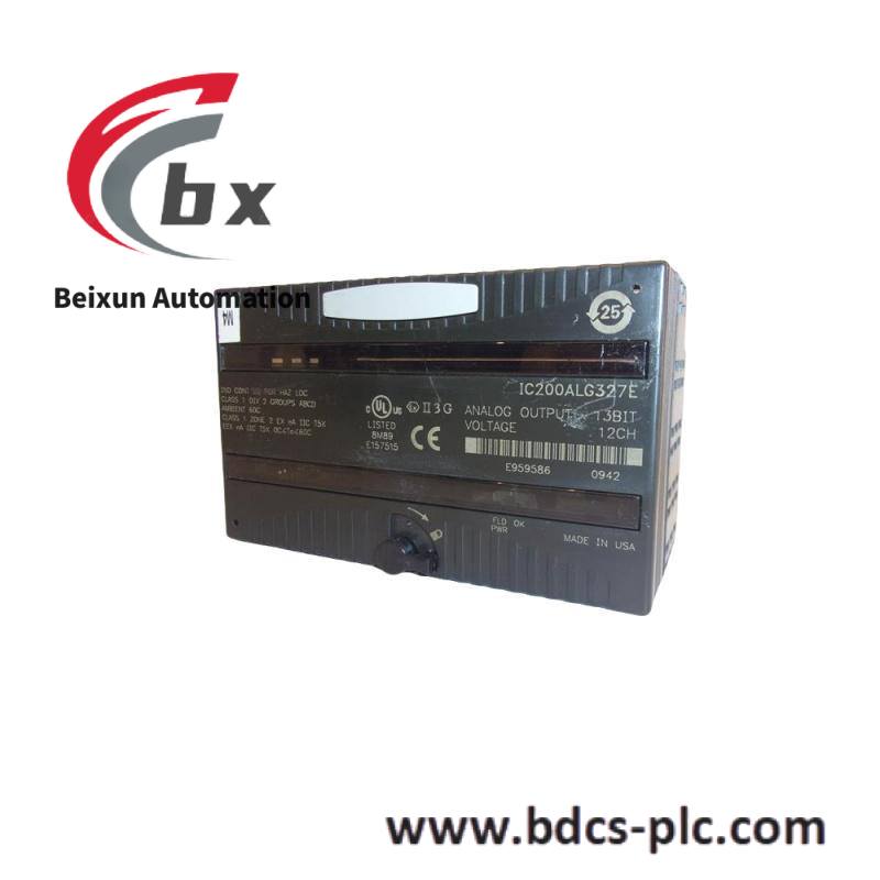 ic200alg327_ge_fanuc_analog_output_module.jpg GE IS200TBAOH1C Board - High-Performance Analog Input Termination Board for Industrial Automation