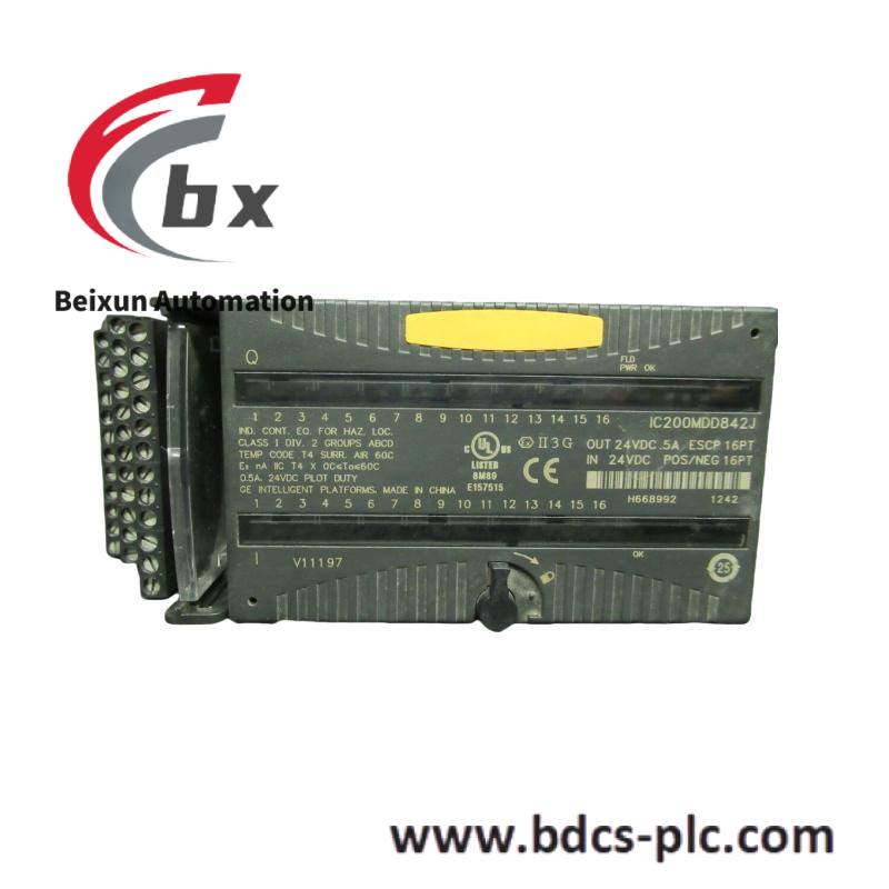 ic200mdd842j_ge_mixed_24vdc_output_escp_16_pt_input_module.jpg GEC ALSTHOM MCTI40F1AB0751F Control Module, High-Performance Industrial Automation Component