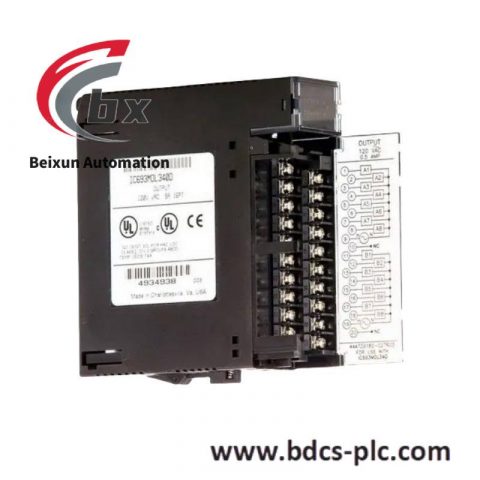 Emerson IC693MDL340 16-Point Discrete Output Module, 120 Vac