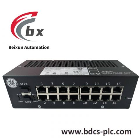 Emerson IS420ESWBH1AMK6E IONet Switch - 16 Copper, 1 FX Multimode Fiber