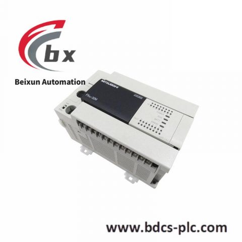 Mitsubishi Electric FX3U-128MR/ESS Base Unit Module for Industrial Automation