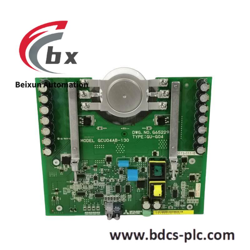 mitsubishi_gu-g04_gcu04ab-130_commutated_thyristor_board.jpg Mitsubishi MR-J3-60A4-RJ158AC Servo Amplifier | High Performance AC Servo Drive