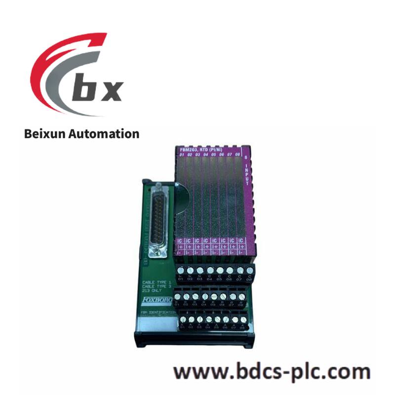 p0916aeoc_foxboro_terminal_card.jpg FOXBORO FBM03YD Digital Input Module for Industrial Automation Control Systems