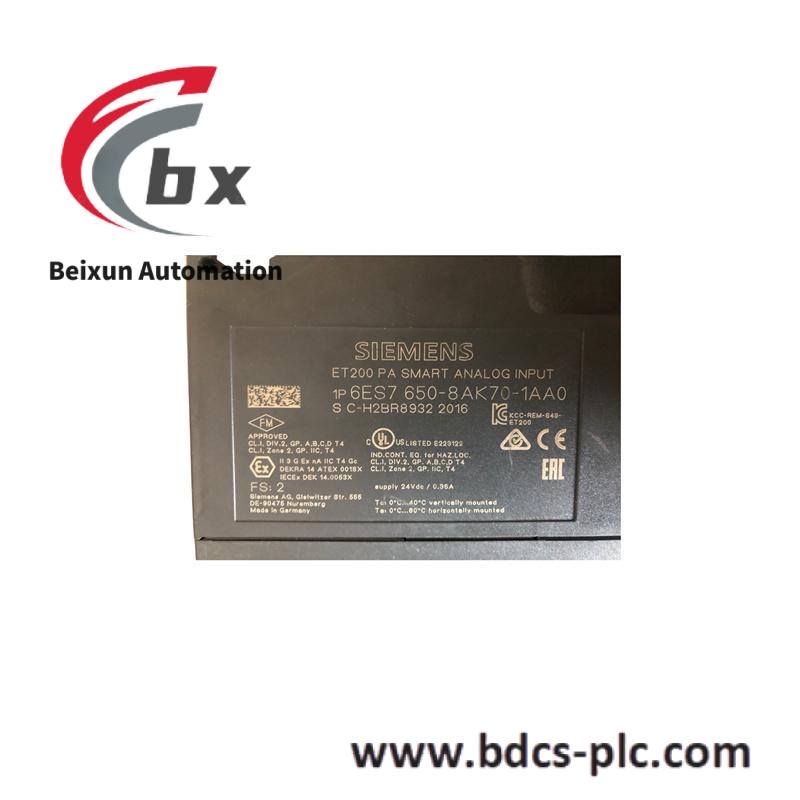 siemens_6es7650-8ak70-1aa0_analog_input_module.jpg AR 7650 Industrial Controller, High Precision Measurement Equipment