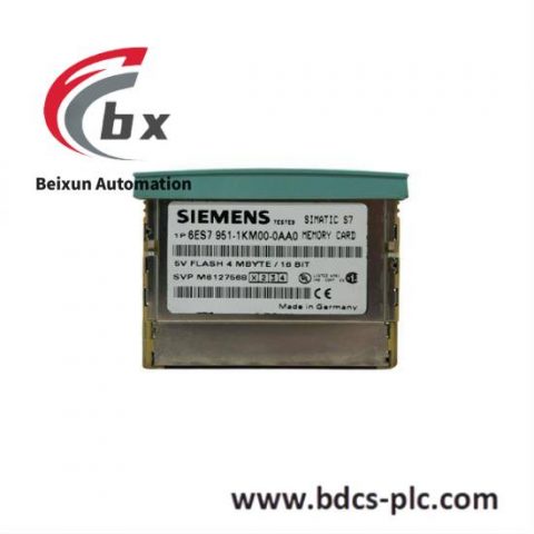 Siemens 6ES7951-1KM00-0AA0 Memory Card for S7-300/400 Series, 256KB Flash Memory
