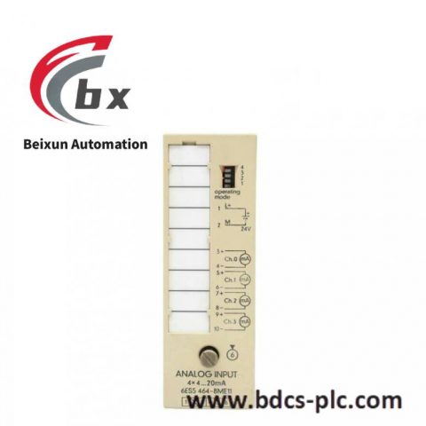Siemens 6ES5464-8ME11 Analog Input Module for SIMATIC S5 PLC