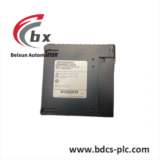 ge_fanuc_ic694mdl240a_120_volt_ac_input_module.png GE A06B-6089-H500 Control Module, High Performance Industrial Automation Part