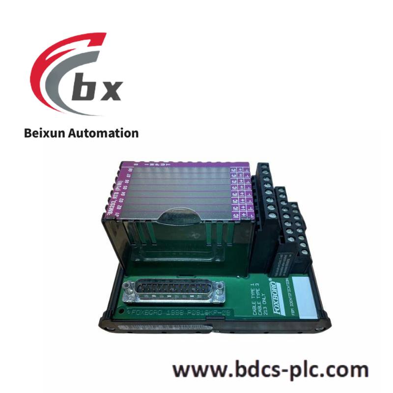 p0916acob_foxboro_terminal_accessories.jpg FOXBORO P0913HX Control Module, High Precision and Reliable Performance