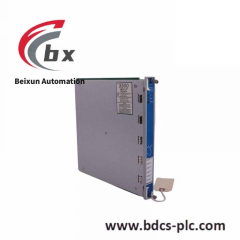 BENTLY 3500/20 125744-02 Module for Industrial Control Systems