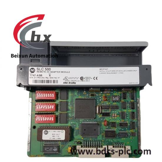 a-b_1747-asb_1.jpg Allen-Bradley 1747-ASB SLC 500 Universal Remote I/O Adapter Module