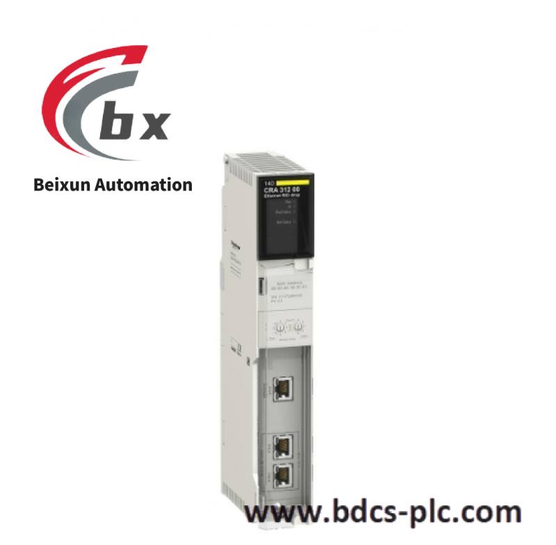 schneider_140cra31200.jpg Schneider 140CRA31200 Ethernet RIO Drop E/IP 1CH Adaptor Module