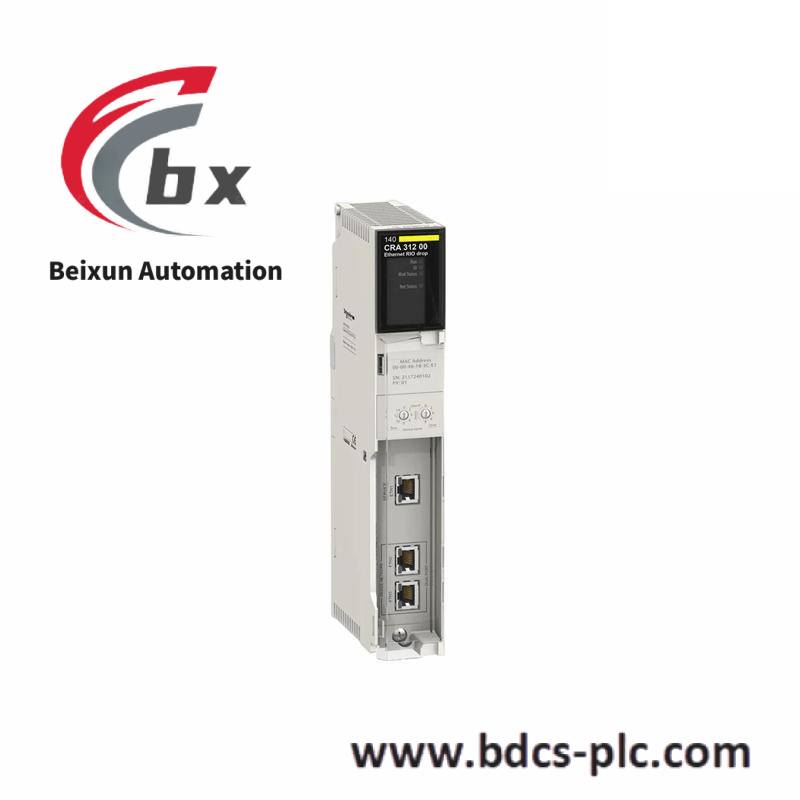 schneider_140cra31200_2.jpg Schneider 140CRA31200 Ethernet RIO Drop E/IP 1CH Adaptor Module