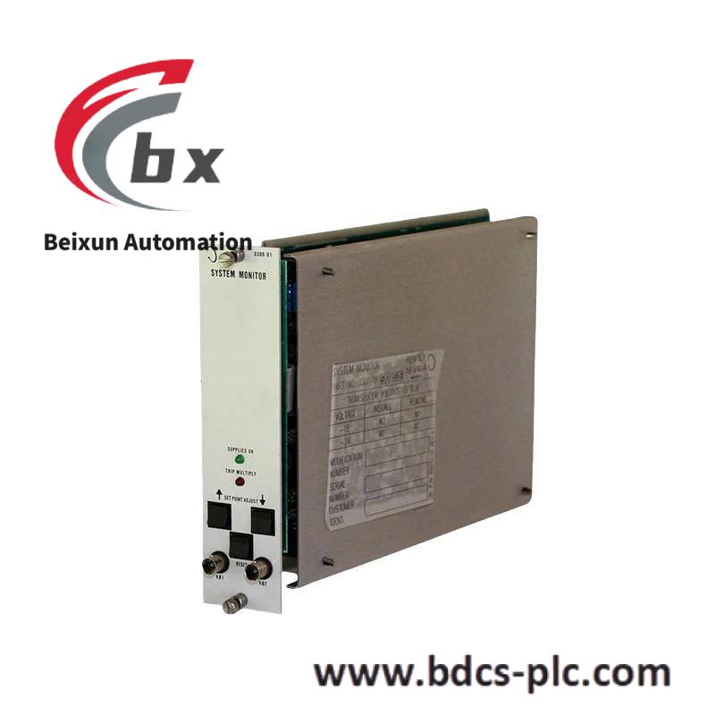 bently_nevada_3300_16-15-01-03-00-00-02_dual_vibration_monitor.jpg Bently Nevada 3300/45 Control Module, Machinery Protection & Monitoring