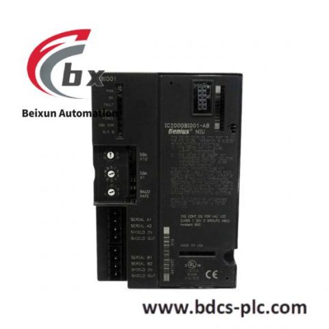 GE IC200GBI001 - High-Performance Interface Module for Industrial Automation