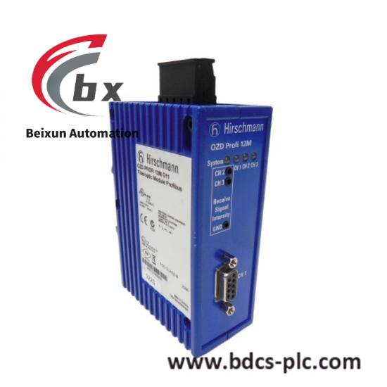 hirschmann_ozd_profi_12m_g11_interface_converter_electrical_optical.jpg Hirschmann OZD PRO 12M G12 Industrial Ethernet Surge Protector