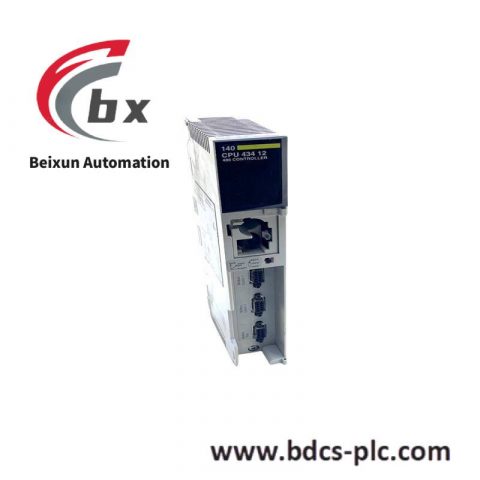 Schneider Electric 140CPU43412 High-Performance PLC Controller, Ideal for Industrial Automation Systems